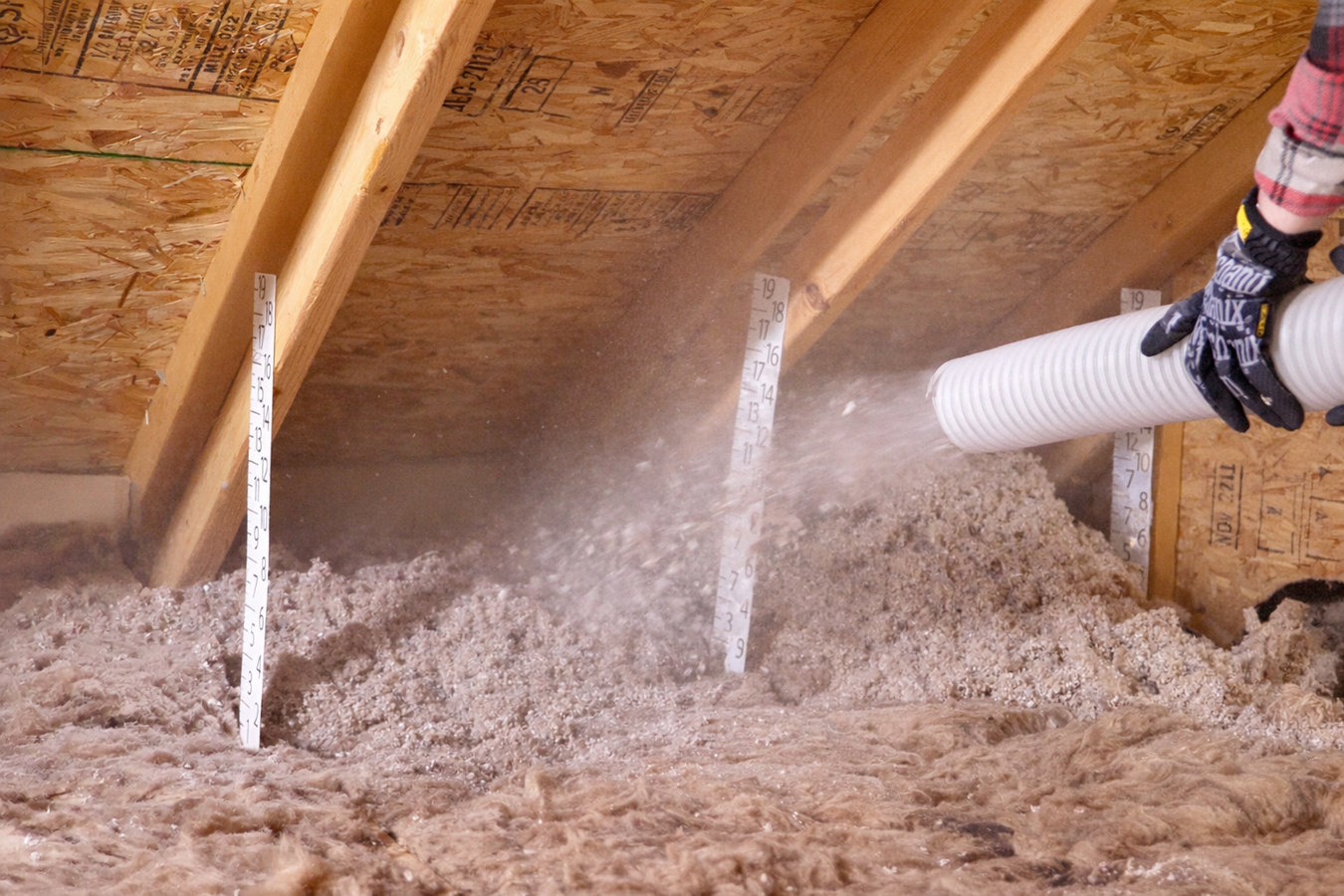 Blown-in insulation in Tallahassee, FL